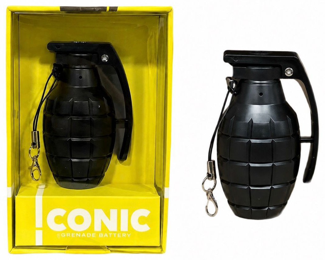Batería Iconic en forma de granada