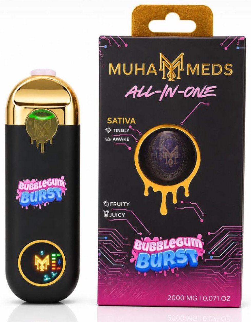 Muha Meds – Bubblegum Burst