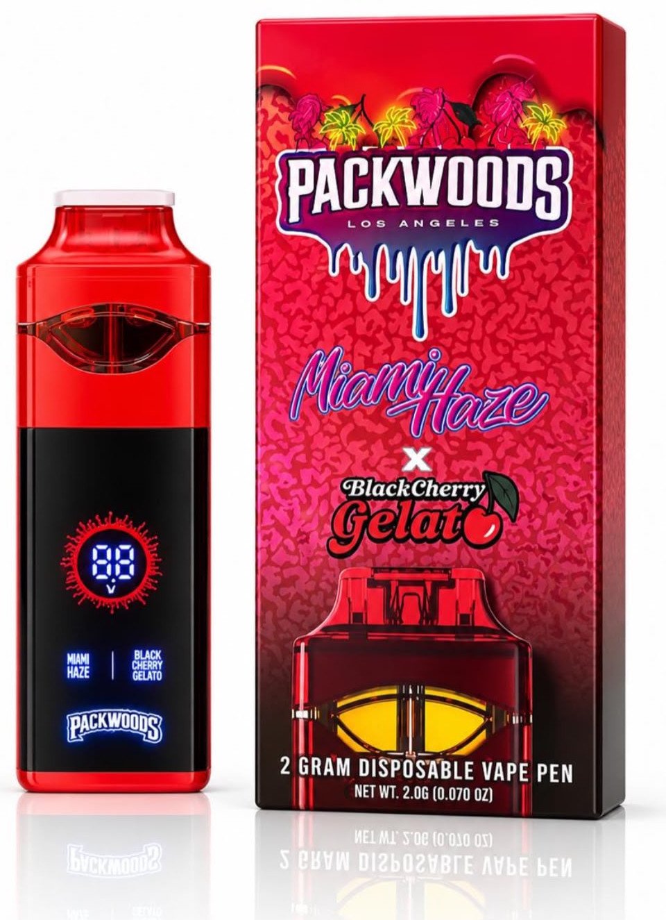 Packwoods – Miami Haze x Black Cherry Gelato
